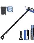 Joytutus 47.7 Extendable Snow Brush And Ice Scraper 270 Pivoting Scrap.... Fixed Price $35.99.