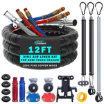 Cheemuii Semi Truck Air Line Kit With 12FT-RED&BLUE,. Fixed Price $167.99.
