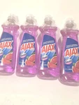 Ajax Ultra Liquid Dish Soap Pack Of 4. Fixed Price $27.00.