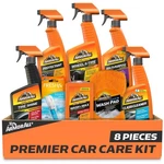 8-PIECE Care Set: Wax, Glass Cleaner, Freshener. Fixed Price $71.99.