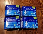 4 Stayfree Ultra Thin W/ Wings 18 Pads Dry Cool Thermo Control Odor Neutralizer. Fixed Price $19.99.
