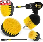 4 Pack Drill Brush Attachments Set, Power Scrubber With Extend Long. Fixed Price $11.87.