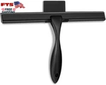 All Purpose Shower Squeegee 14 Inch Stainless Steel Black For Doors Windows Car. Fixed Price $32.85.