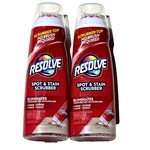 2 Pk Resolve Spot & Stain Scrubber Top Eliminates Wine Coffee Juice Sauce 6.7OZ. Fixed Price $25.99.