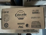 Cascade Free & Clear Dishwasher Detergent Liquid Gel, Lemon Essence, 60 Fl. Fixed Price $9.00.