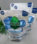 3 Seventh Generation Clean With Purpose Dishwasher 20 Packs New & Sealed. Fixed Price $18.39.