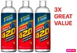 Formula 420 Glass Metal Ceramic Pipe Cleaner 12 Oz Bottles 3 Pack Free Shipping. Fixed Price $27.99.