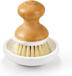 Subekyu Bamboo Dish Brush, Kitchen Scrubber Natural Wooden 1 Pcs. Fixed Price $15.99.