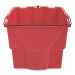 Rubbermaid Commercial Wavebrake 2.0 Dirty Water Bucket, 18 Qt, Plastic, Red. Fixed Price $56.72.