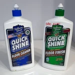 Quick Shine Multi Surface Floor Cleaner & Finish 27OZ Bottles Lot Partial. Fixed Price $9.95.