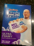 Mr. Magic Eraser 5 Pack Ultra Foamy All Purpose Cleaner + Dawn. Fixed Price $11.00.