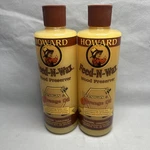 2 Pack- Howard Feed-n-wax Orange Scent Wood Protector 16 Oz. Gel (full). Fixed Price $21.00.