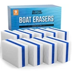Boat Erasers 9-PACK By Better Cleaning Sponge For Scuff Marks & Blue. Fixed Price $39.66.