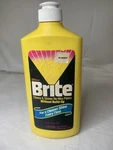 Vintage 1982 Brite Floor Shine Cleaner 16 Oz Sc Johnson Garage Pantry Prop. Fixed Price $11.19.