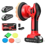 Avhrit Cordless Car Buffer Polisher Kit W/ 2X2000MAH 6INCH-21V, A-red. Fixed Price $85.35.