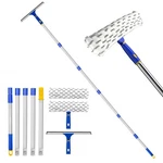 Ittaho 81" Window Squeegee Cleaner, Cleaning Tool KIT,12" And.... Fixed Price $38.87.