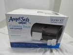 Georgia Pacific Angel Soft Compact Coreless Tissue And Dispenser Starter Kit. Fixed Price $50.00.