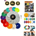 Diamond Polishing Pads Kit 13PCS 4 Inch Wet Dry For Granite Marbl.... Fixed Price $39.08.