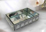 Bella Soap Dish - Square Gem Rhinestones Luxury Bath New. Fixed Price $22.75.