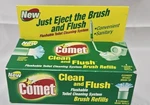 Vintage Comet & Flushable Toilet Cleaning System 8 Refills Open Box. Fixed Price $16.95.