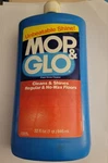 Vintage Mop & Glo Floor Shine Cleaner Triple Action No Phosphates 32OZ 1999. Fixed Price $19.99.