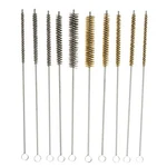10 Piece Tube Bottle Brush Kit Brass Stainless Steel Bristle 12" Long Size 1/4". Fixed Price $28.56.