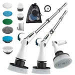 Electric Spin Scrubber, 8 1 Cleaning Brush, Cordless Rechargeable.... Fixed Price $54.92.