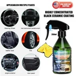 Car Plastic Trim Coating Refurbish Agent Interior Exterior Cleaner Restorer Kit. Fixed Price $14.99.