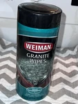 Weiman Granite & Stone Wipes 30 Cleans And Polishes Countertops. Fixed Price $8.49.