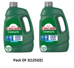 (2 Pack)cascade Complete Gel + Oxi Dishwasher Detergent, 125 Fl. Oz. Fixed Price $45.50.
