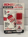 Gonzo Stain Remover Take Me Along 1 Fl Oz Clothing Carpet Spray New Sealed. Fixed Price $33.50.