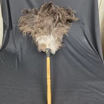 Texas Feathers Ostrich Duster Wooden Handle Cleaning Tool. Fixed Price $25.00.