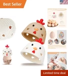 Egg Cleaner Washer Silicone Scrubber Reusable For Fruits Vegetables White.... Fixed Price $23.86.
