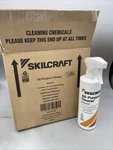 12 Pack Skilcraft All Purpose Cleaner Biobased 16OZ Each Spray Bottle New. Fixed Price $39.95.