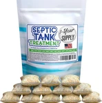 Septic Tank Treatment. 1 Year Supply. Safe Green Cultures And Enzymes Powder.... Fixed Price $48.99.