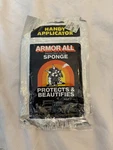 Vintage 1987 Armor All Multi Purpose Cleaner Sponge Movie Prop. Fixed Price $10.00.