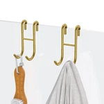 Sstoohl 304 Stainless Steel Shower Door Hooks, Gold, Pack Over 2PC,. Fixed Price $17.84.