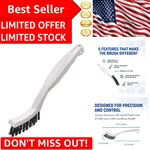 Flo-pac 8-INCH Grout & Crevice Brush: Perfect For Cleaning Tile And Shower Walls. Fixed Price $35.14.