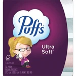 Puffs Ultra Soft Facial Tissue, 1 Mega Cube Box (72-COUNT) 3700097788 Pack 24. Fixed Price $60.39.