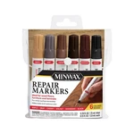 Minwax Repair Markers .78 Fl. Oz. Total / .13 Each, Assorted. Fixed Price $23.99.