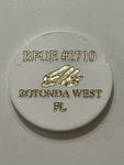 Rotonda West, Fl, Bpoe #2710, Elks Token. Fixed Price $50.00.