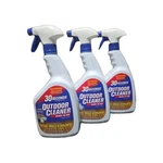 3X 30 Seconds Outdoor Cleaner Algae, Mold & Mildew Stain Remover Ready To Use. Fixed Price $25.00.