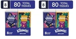 Kleenex On-the-go Facial Tissues, 2 Bundles 8 Packs Each. Fixed Price $14.50.