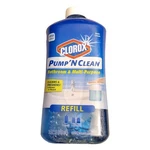 Clorox Pump Clean Bathroom Multi Purpose Refill 24 Oz Rain. Fixed Price $24.58.