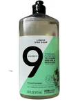 9 Elements Liquid Dish Soap - Eucalyptus Scent 16 Oz Dented. Fixed Price $13.99.