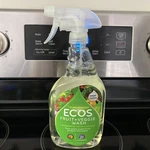 Earth Friendly Products Ecos Fruit + Veggie Wash 22 Fl Oz Liq. Fixed Price $8.00.