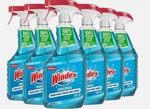 Windex Glass And Window Cleaner Spray Bottle, Blue, 23 Fl Oz- Pack Of 6. Fixed Price $24.99.