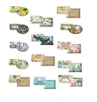Michel Design Works Large 8.7 Oz Bath Bar Soap And Glass Trinket / Dish. Fixed Price $34.99.