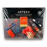 Arteza Premium Chalk Markers - 12 Color Set With Eraser, Cleaner & Microfiber. Fixed Price $14.99.