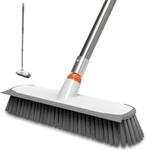 Floor Scrub With Long Handle, Stiff Bristles Deck Brush, Bitope Multi-purp. Fixed Price $30.79.